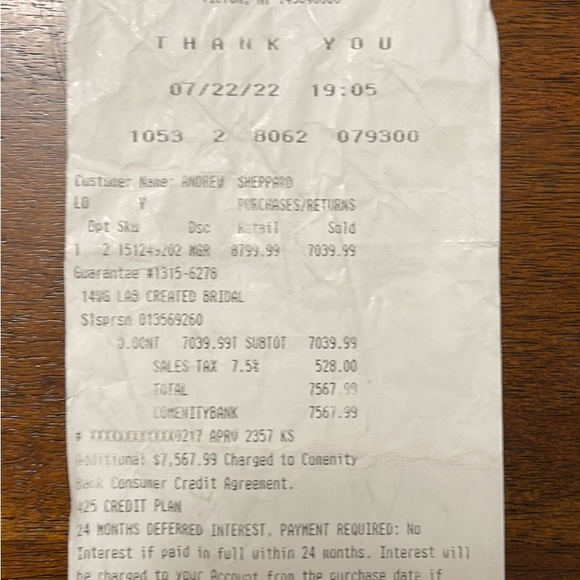 Kay jewelers diamond engagement ring - Picture 4 of 5